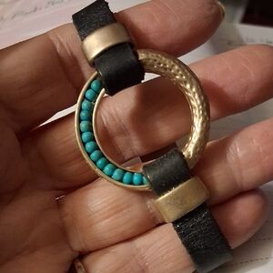 Vintage Boho Style Leather Bracelet